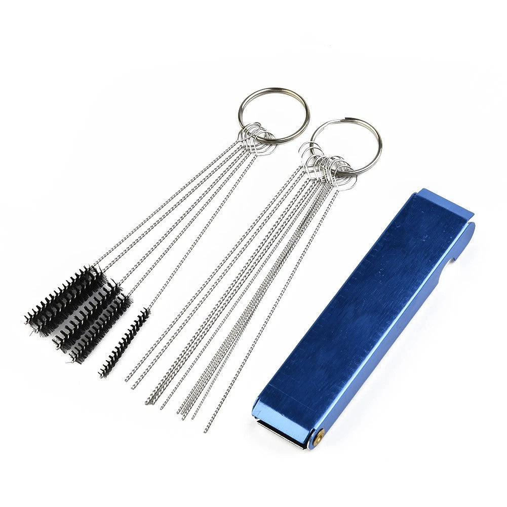 18x Carburetor Clean Brush Tool Kit for Motorcycle ATV
