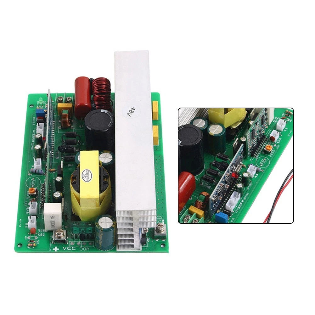1000W DC48V Pure Sine Wave Inverter AC220V Power Converter with Boost Feature