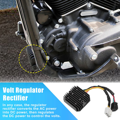 1 Pcs Voltage Regulator Rectifier for Honda SH125i (2005–2013) No. 31600KTF641
