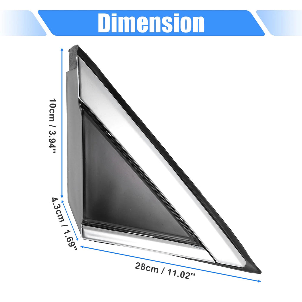 1 Pair Mirror Corner Triangle Fender for Cadillac SRX (2010–2016)