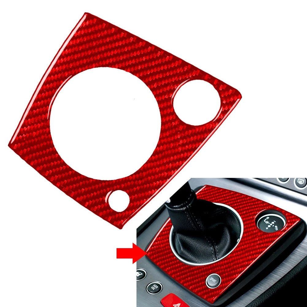 Carbon Fiber Gear Shift Panel Cover Trim for Alfa Romeo 159 Brera Spider (2006–2011)