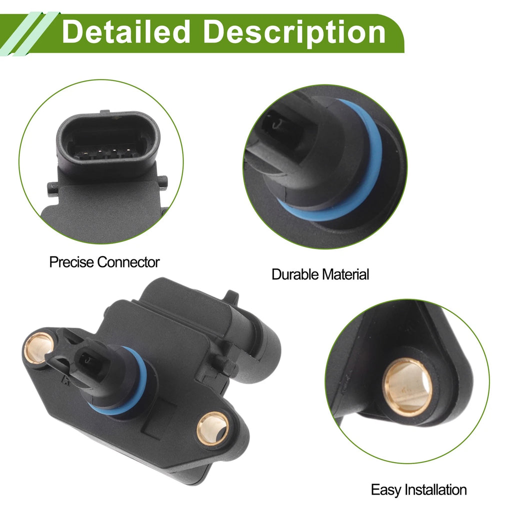 MAP Sensor for Saab 9-5 (2000–2009) - Part No. 12592017
