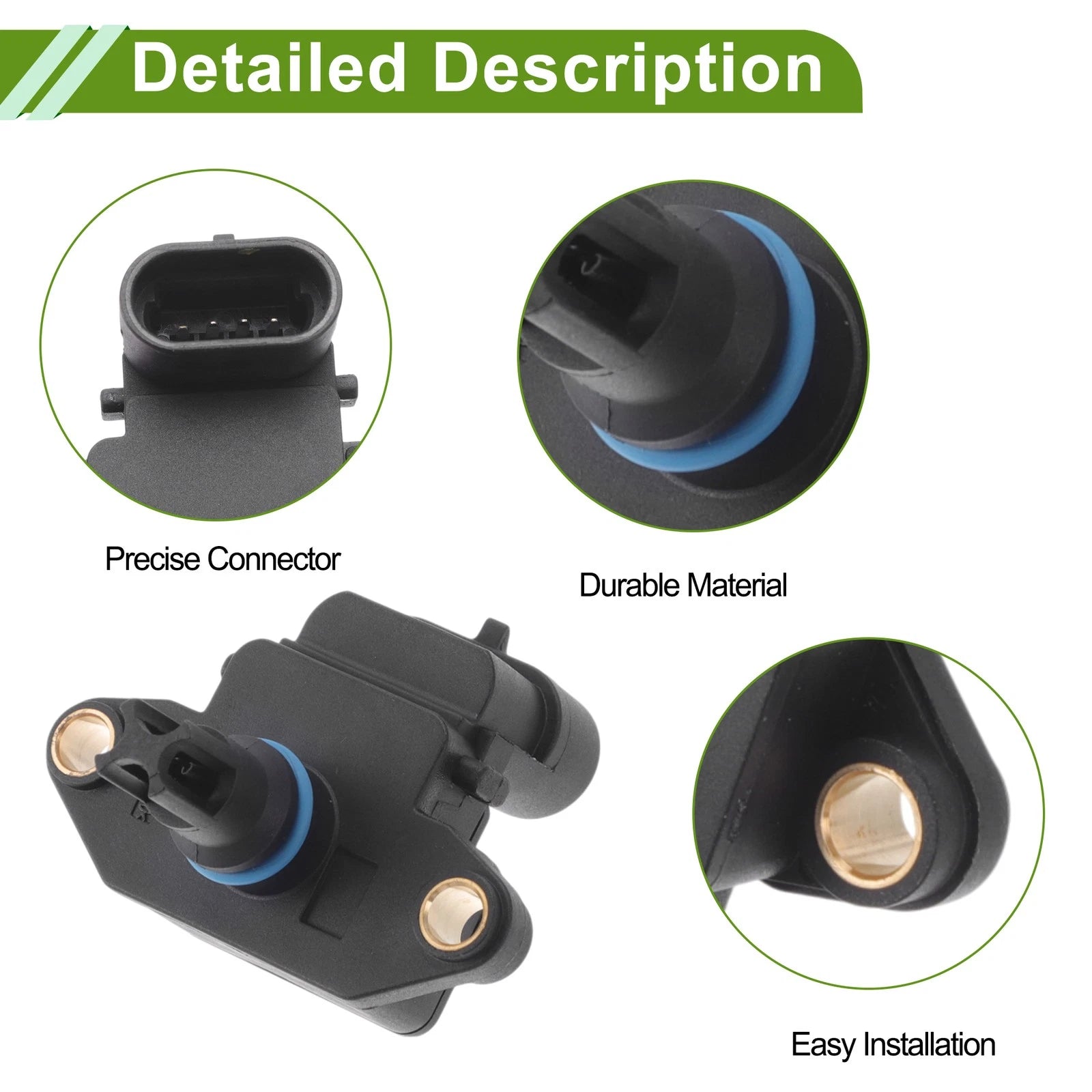 MAP Sensor for Saab 9-5 (2000–2009) - Part No. 12592017