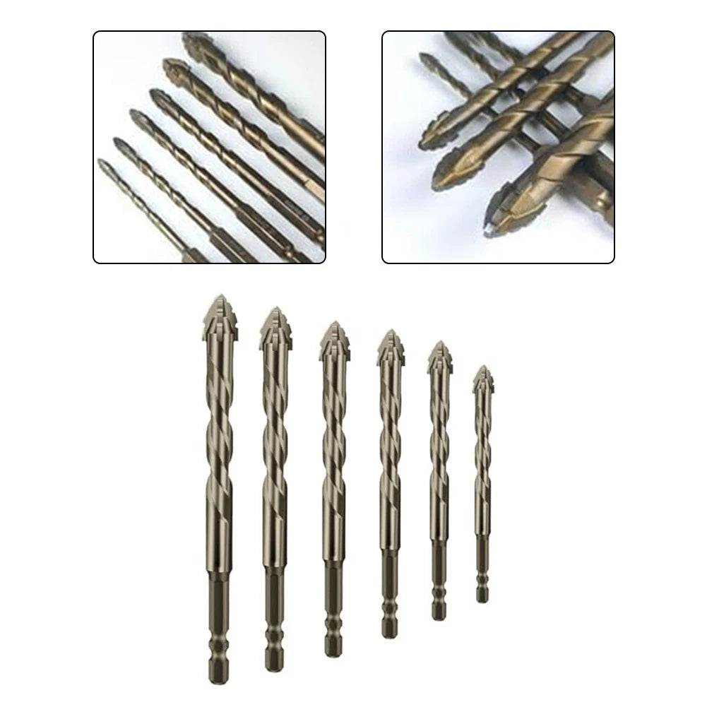 Carbide Drill Bits Set of 4 Flute for Enhanced Efficiency