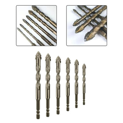 Carbide Drill Bits Set of 4 Flute for Enhanced Efficiency