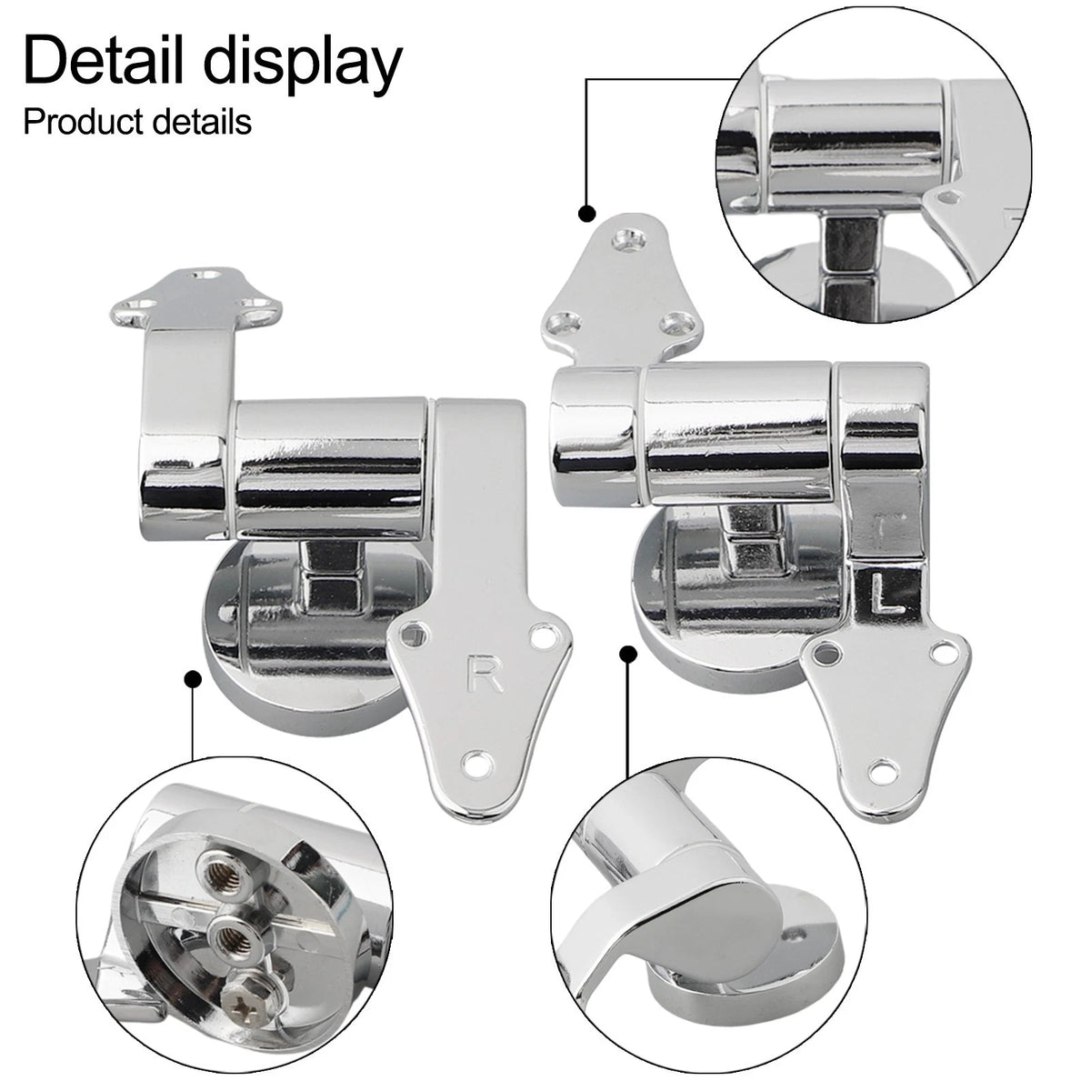 Zinc Alloy Hinge for Toilet Cover Applications