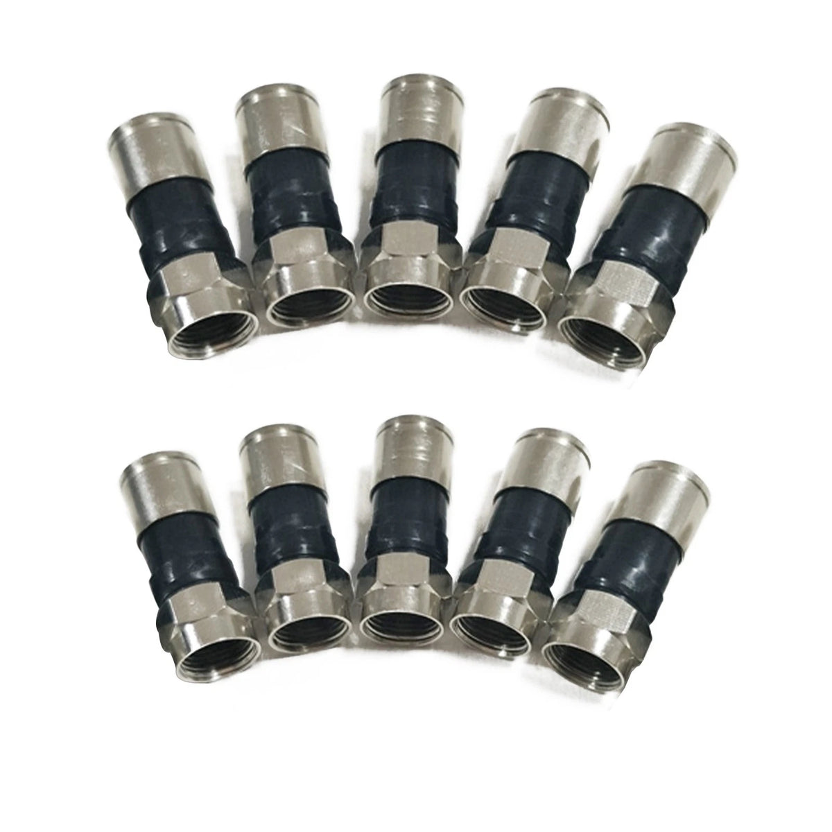 RG6 Compression Snap Seal Plug Connector for Sky Satellite Virgin Cable