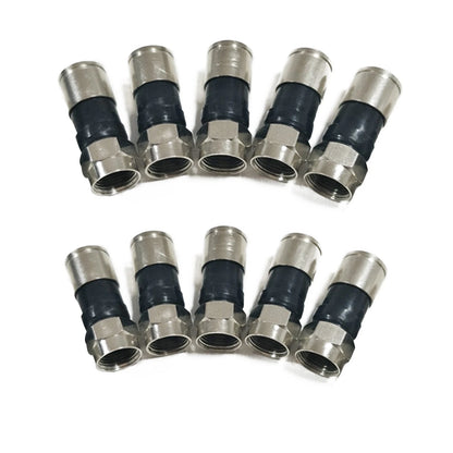 RG6 Compression Snap Seal Plug Connector for Sky Satellite Virgin Cable