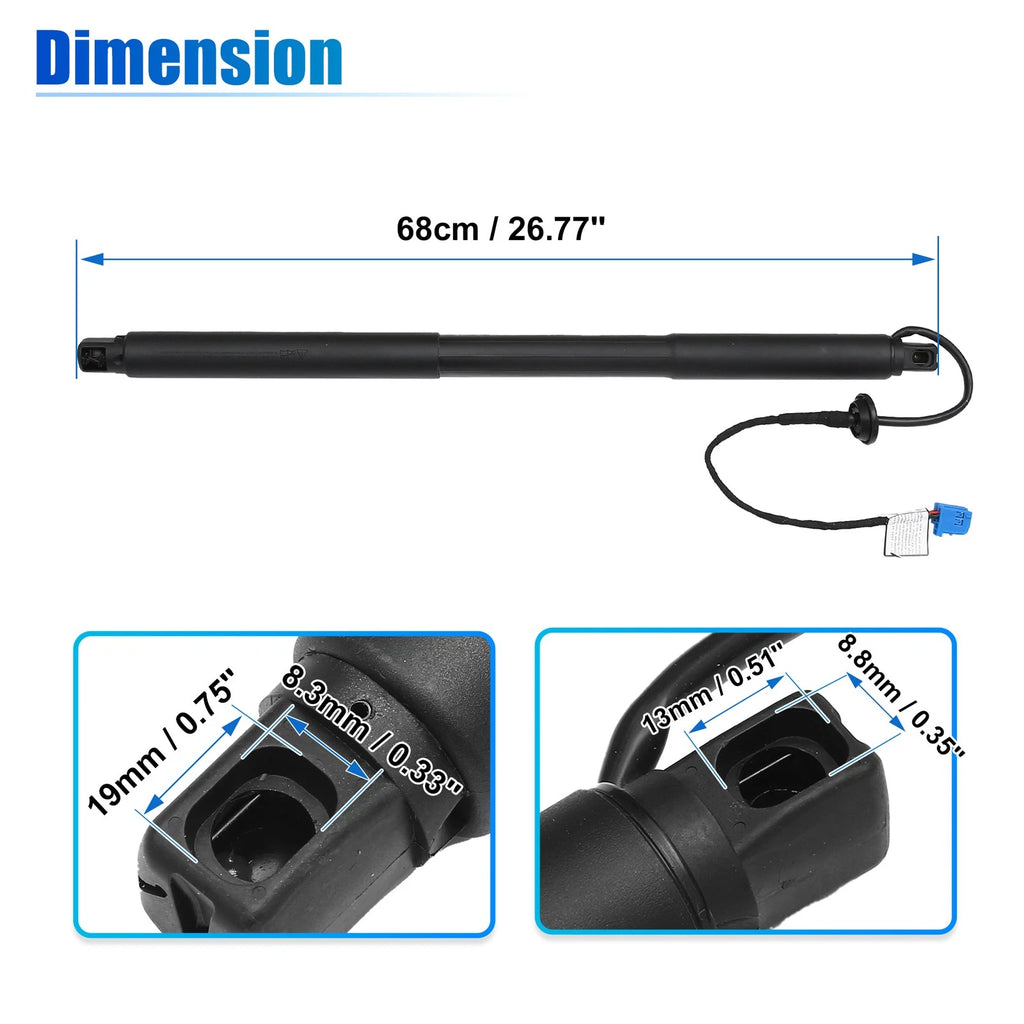 Rear Tailgate Power Hatch Lift Support Right for Mercedes-Benz (2002–2006)