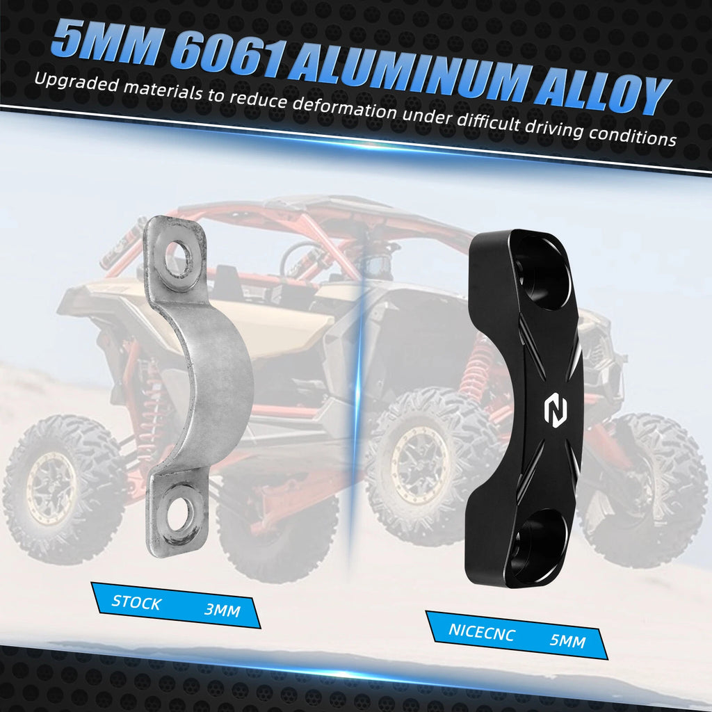 Steering Rack Mount Plate Bracket for Can-Am Maverick X3 Max R (2018–2021)