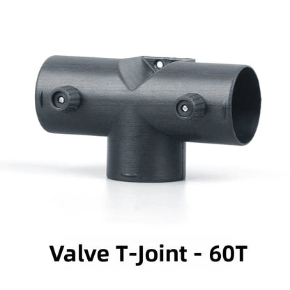 T Piece Air Vent Outlet 60mm with Flow Control Valve for Webasto Heater (2010–2023)