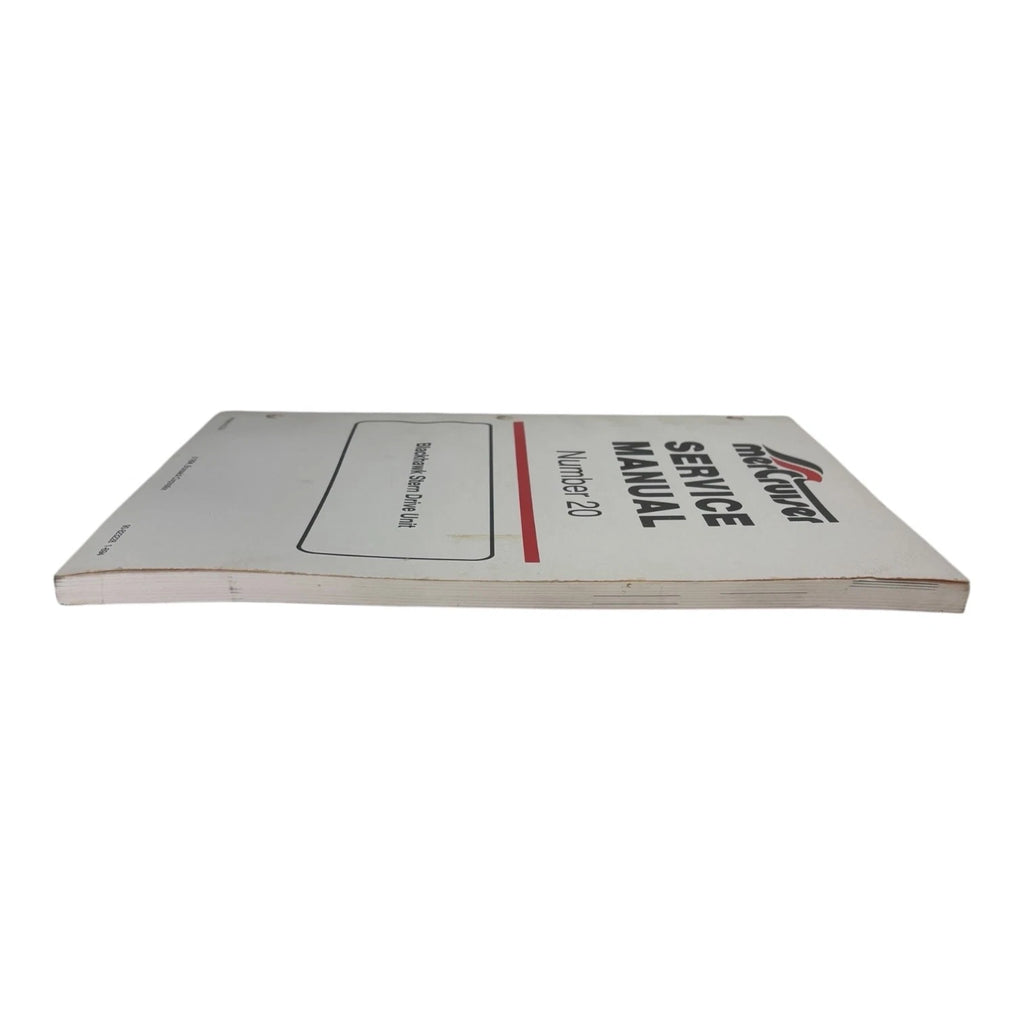 MerCruiser Blackhawk Stern Drive Unit Service Manual #20 (1994)