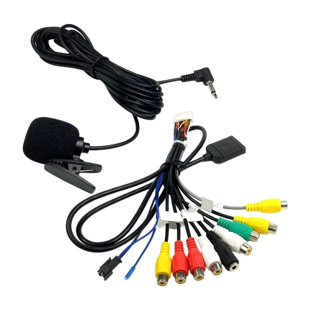 SIM Card Slot Adapter for Car Radio with Microphone for Fast Installation