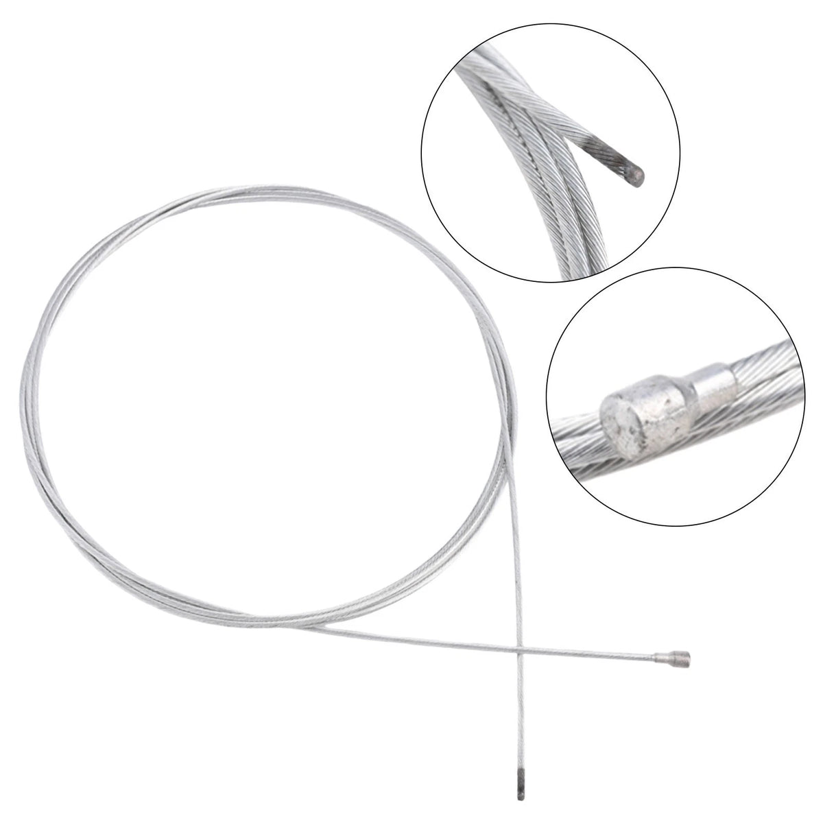 Engine Cable for (250 cm Long, 2x 5mm Diameter, Cylinder Nipple)