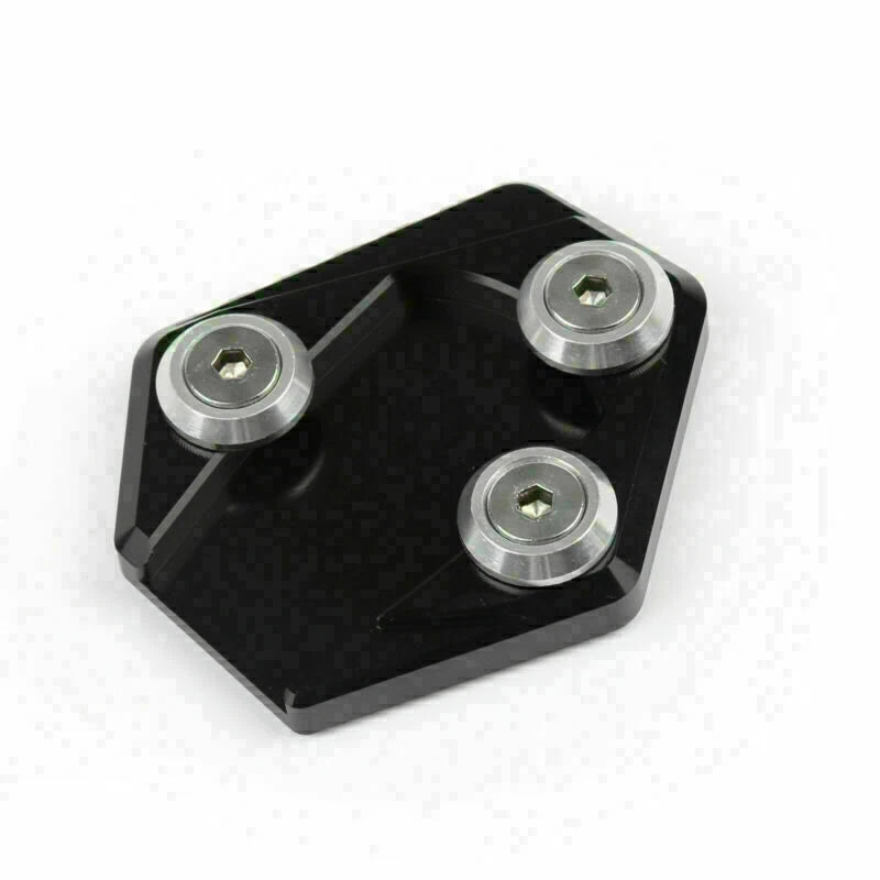Kickstand Side Enlarger Plate Pad for Honda Grom MSX 125 (2013–2015) BLACK T9