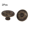 2Pcs Vintage Drawer Cabinet Door Handle Pull Hardware for Jewelry Box