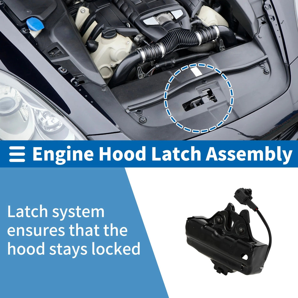 Hood Latch Assembly OEM Replacement for Toyota Sequoia (2008–2021)