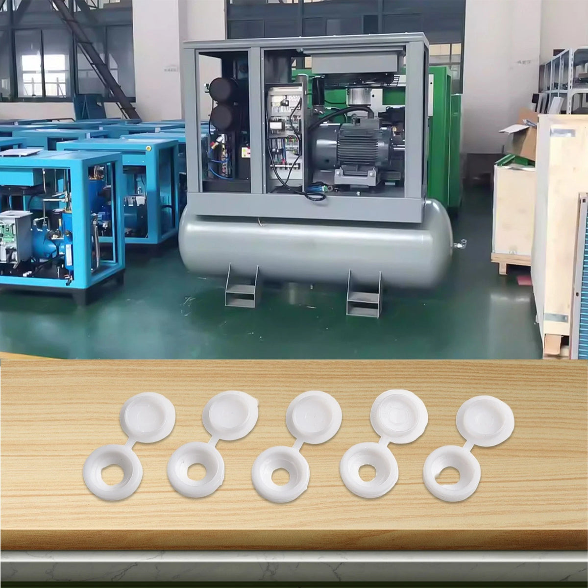 Hinged Screw Cover for Versatile Applications (No Specific Years)
