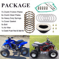Clutch Friction Steel Plates Push Rod Kit for Yamaha Blaster YFS200 (1988–2006)