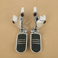 Chrome Passenger Footpeg Bracket for Harley Sportster 883 1200 (2004–2013)