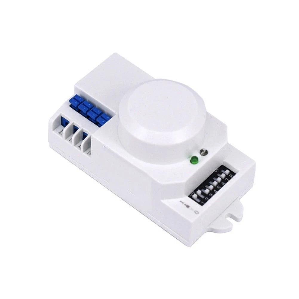 5.8GHz Microwave Sensor Switch for Universal Use (360° Motion Detection)