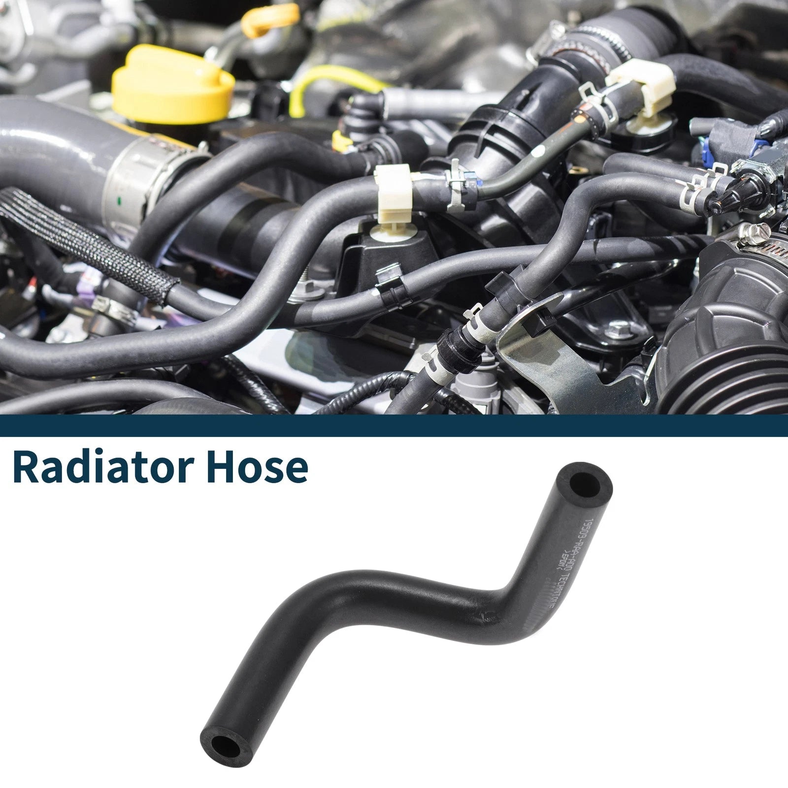 Radiator Hose Replacement Rubber for Honda Accord 2.4L (2003–2005)