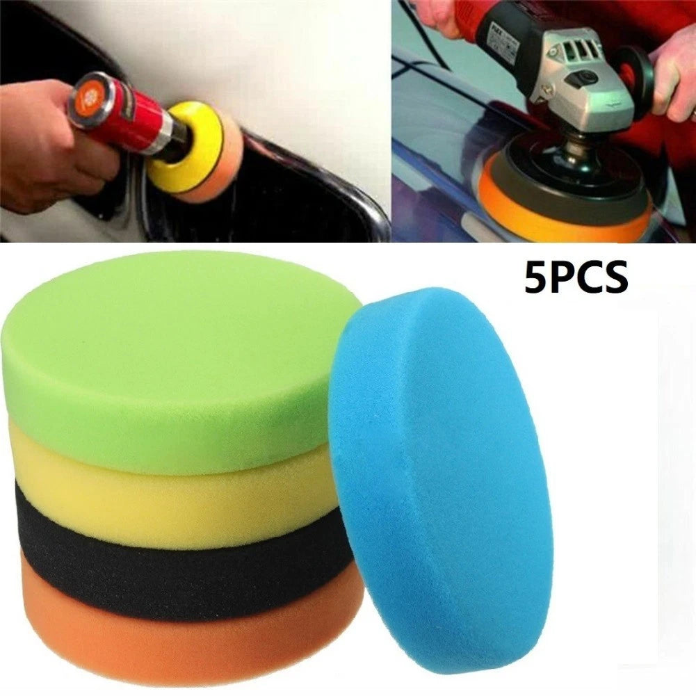 3X Sponge Buff Pads for Polisher 3 Inch/75mm