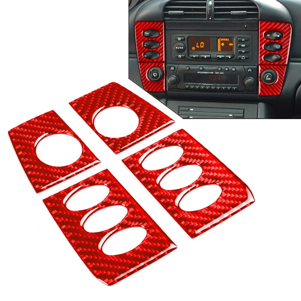 Radio Control Switch Panel Cover Trim for Porsche Boxster 996 (1998–2004)