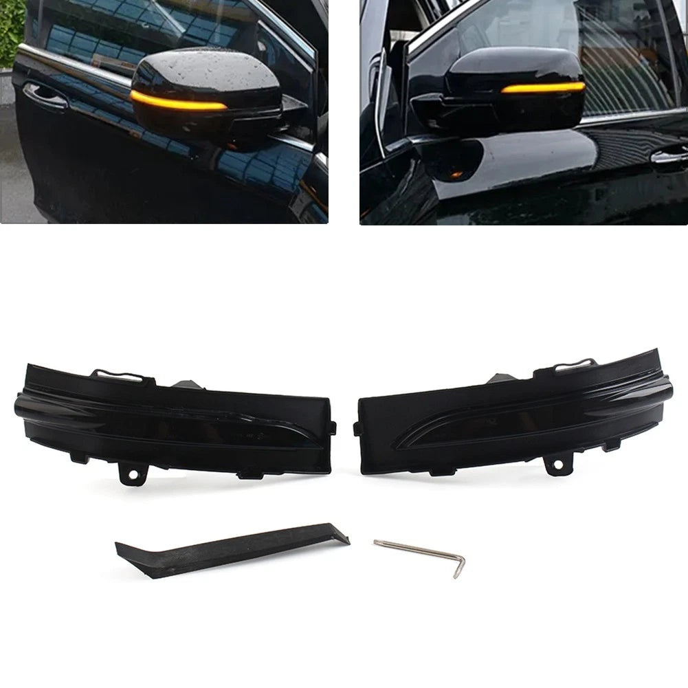 LED Dynamic Rear View Side Mirror Turn Indicator Light for Ford Edge (2015–2022)
