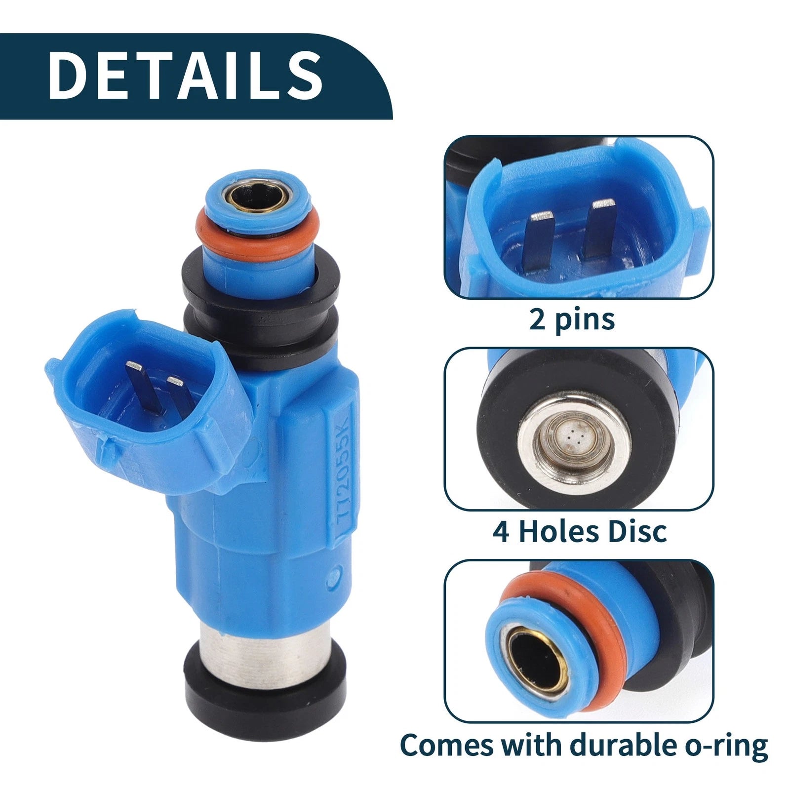 Fuel Injector Replacement for Mazda BT-50 B2.6 (2014–2020) 1 Pc Blue