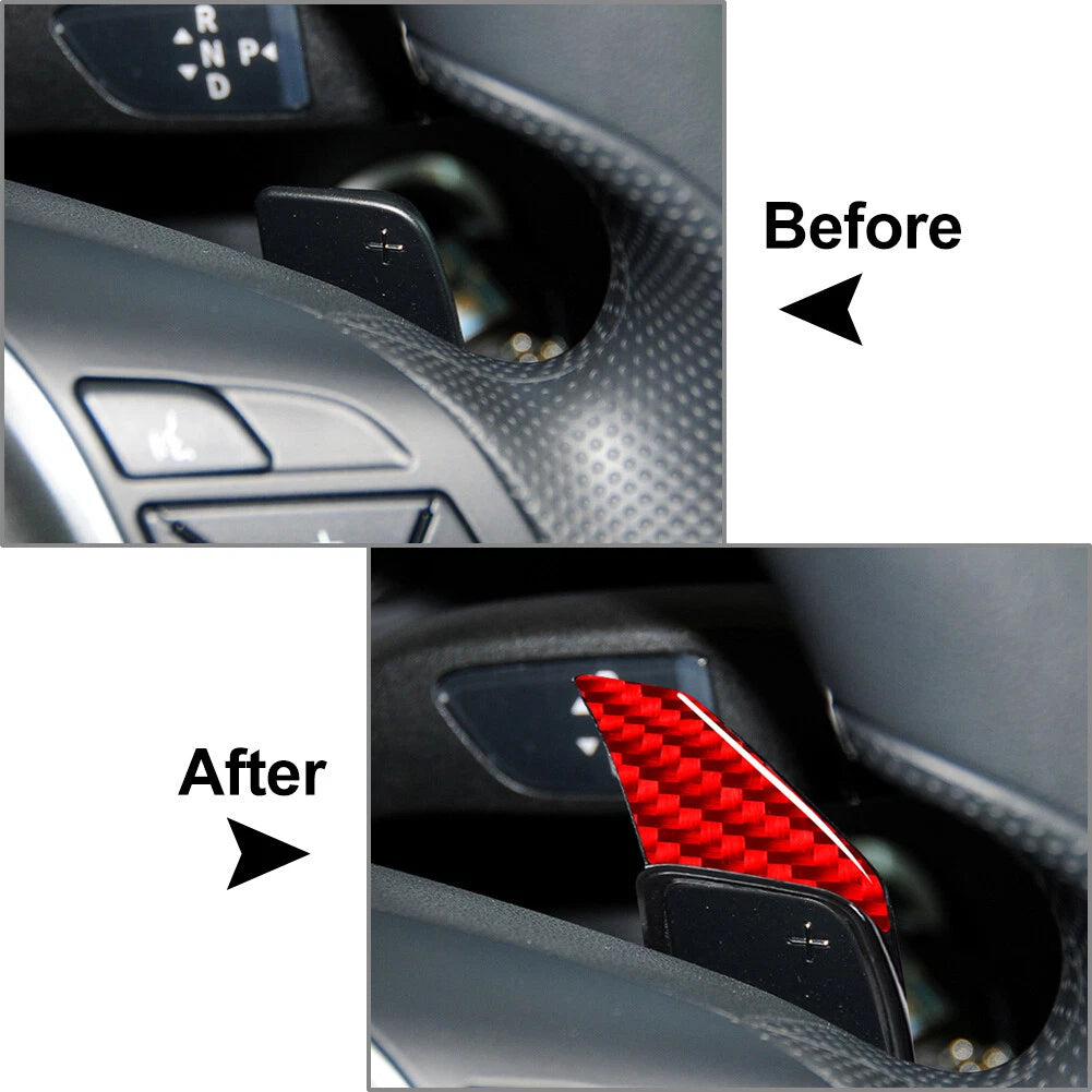 Steering Wheel Shift Paddle Extensions for Mercedes Benz A B C CLA GLK SLK (2013–2020)