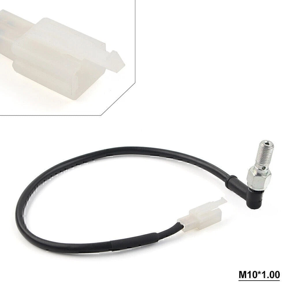1 Pcs New Motorcycle Hydraulic Brake Light Switch Bolt M10 1MM /1.25MM ATV