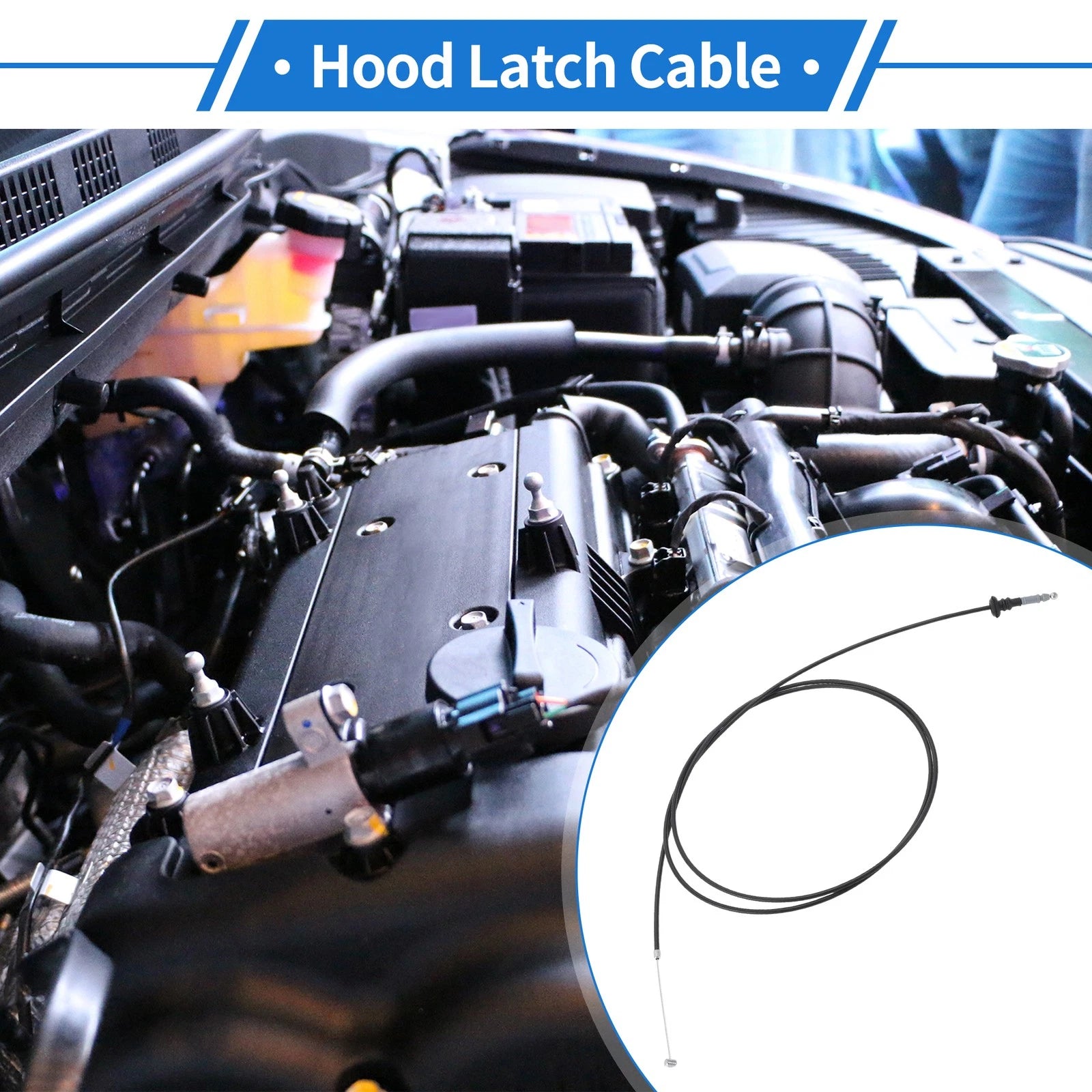 Hood Release Cable for Lexus ES350 2007-2012 Hood Latch Replacement