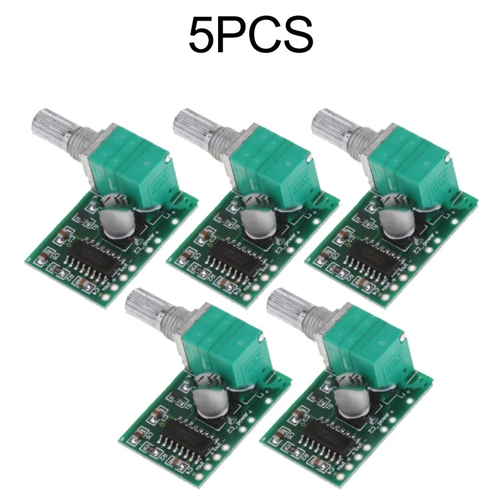 PAM8403 USB Powered Audio Amplifier Circuit Board with Volume Control