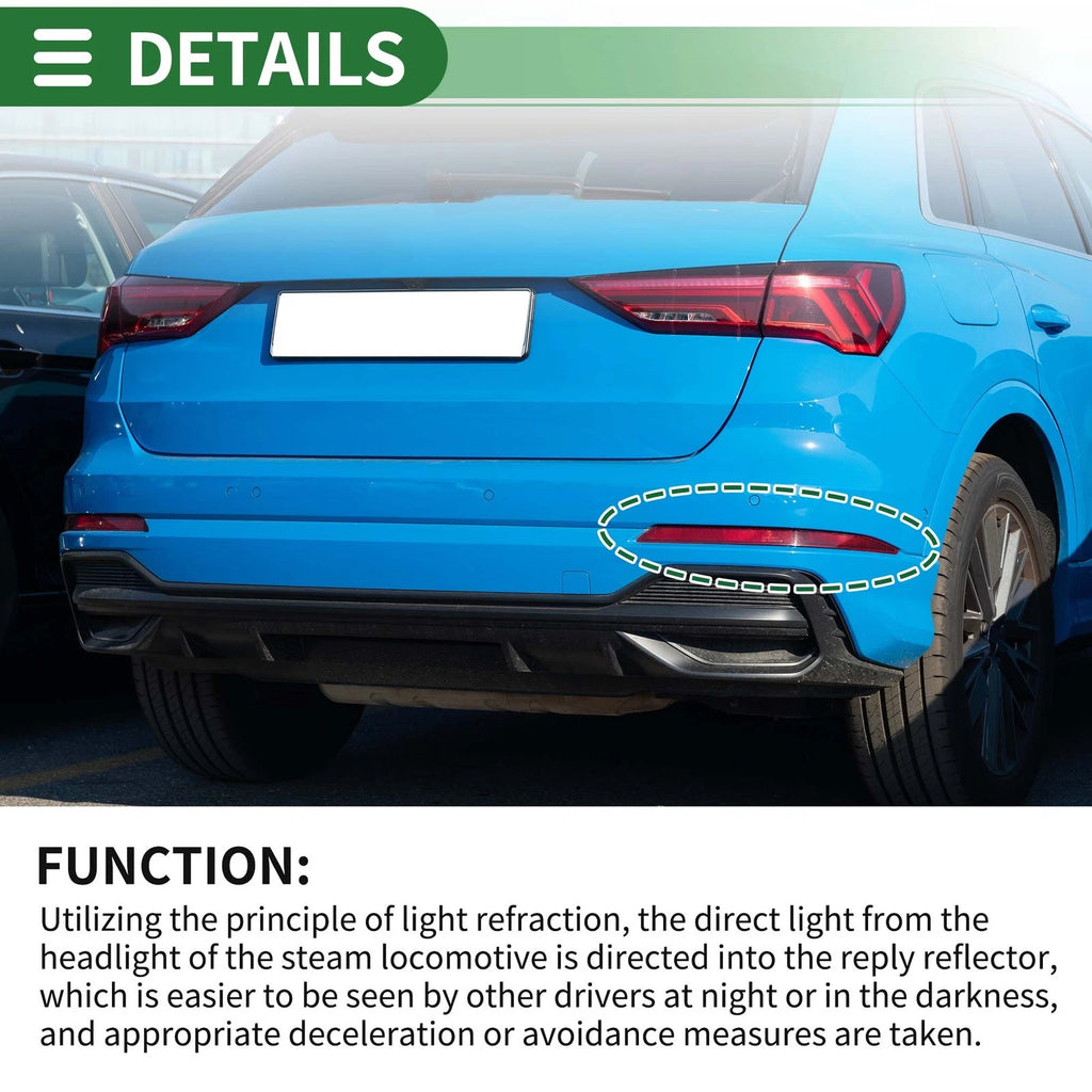Rear Right Bumper Reflector Replacement for Audi Q3 F3 (2018–2022)
