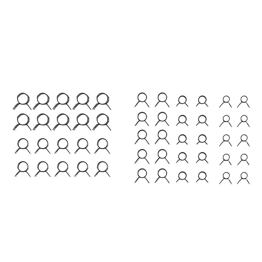 Spring Hose Clips for MINI (2001–2023) - Black Self Clamping Fixing Hardware
