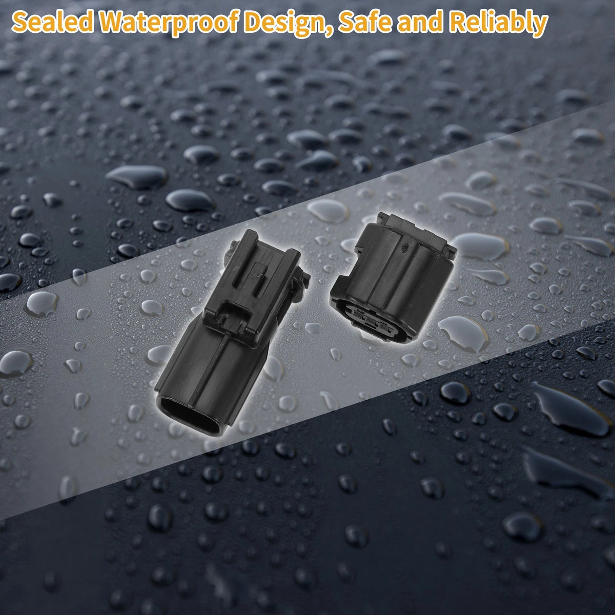 3 Pin Crankshaft Position Sensor Connector Plug for Toyota