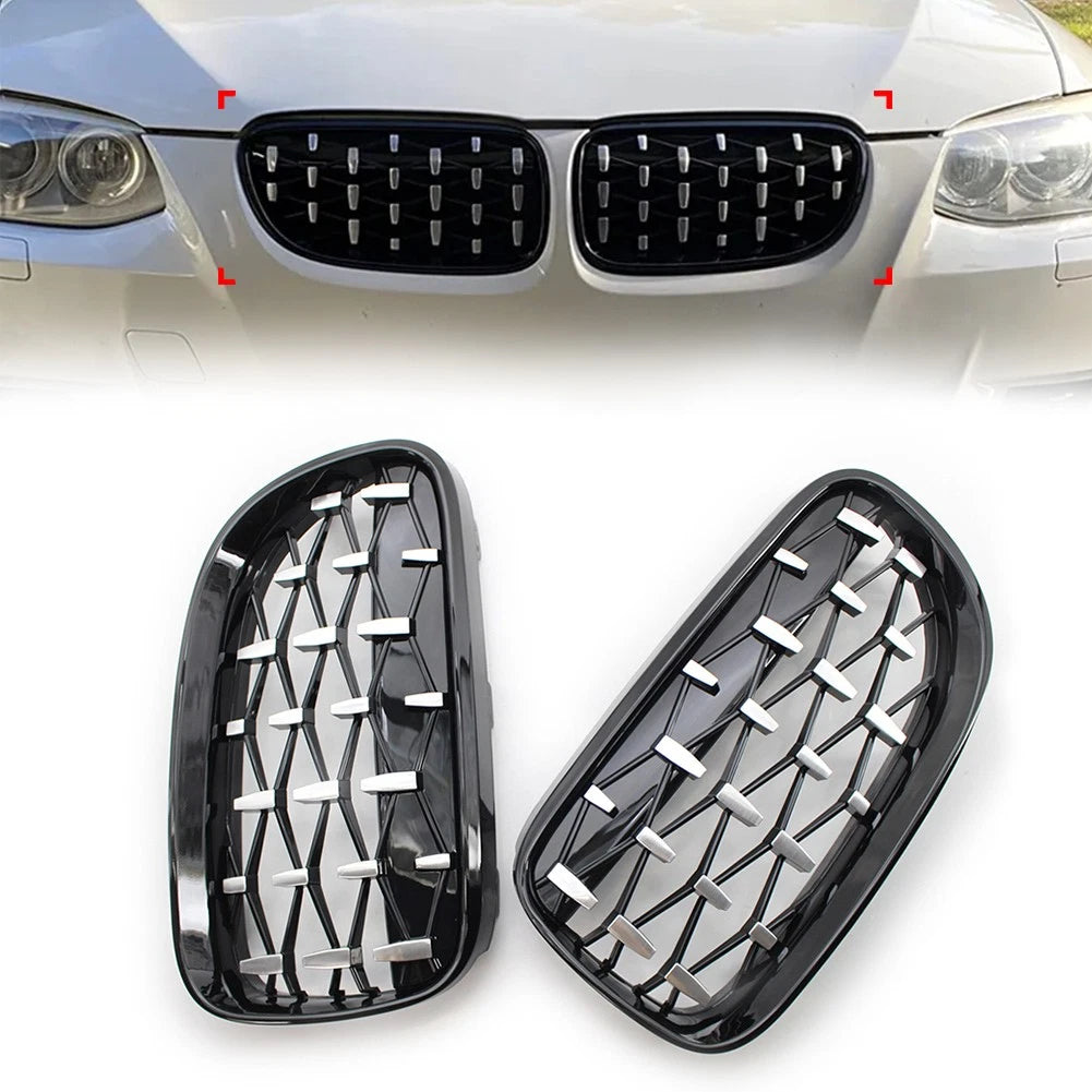 Front Kidney Grille for BMW 3 Series E92 E93 (2010–2013) Diamond Grille