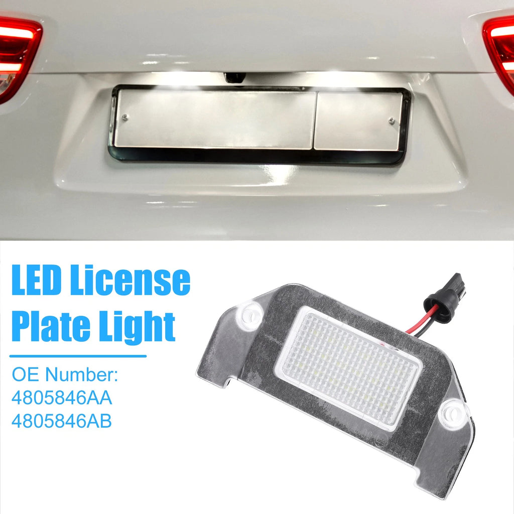LED License Plate Light 6000K White Replacement for Dodge Charger (2006–2014)