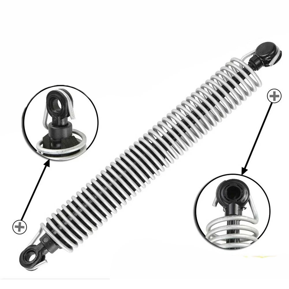 Trunk Boot Lid Tension Spring Rod for BMW 5 Series 2011-2016 Silver Metal