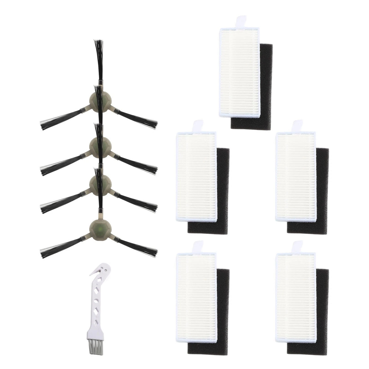 Indoor Cleaning Filters Side Brush Replacement Parts for