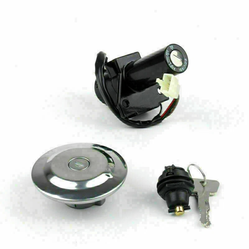 Ignition Switch Gas Cap Seat Lock Key Set for Yamaha YBR125 (2005–2009)
