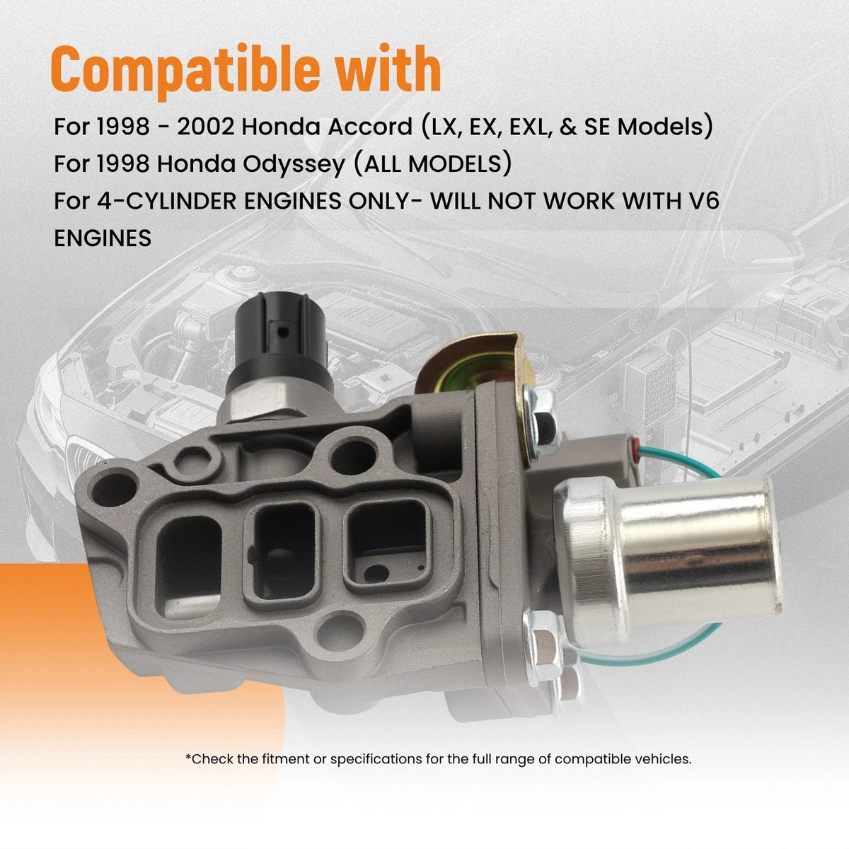 VTEC Solenoid Valve Assembly for Honda Accord (1998–2002) 917-281