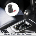 Gear Shift Knob Cover Replacement for Mazda CX-30 (2020–2021) Black Carbon Fiber