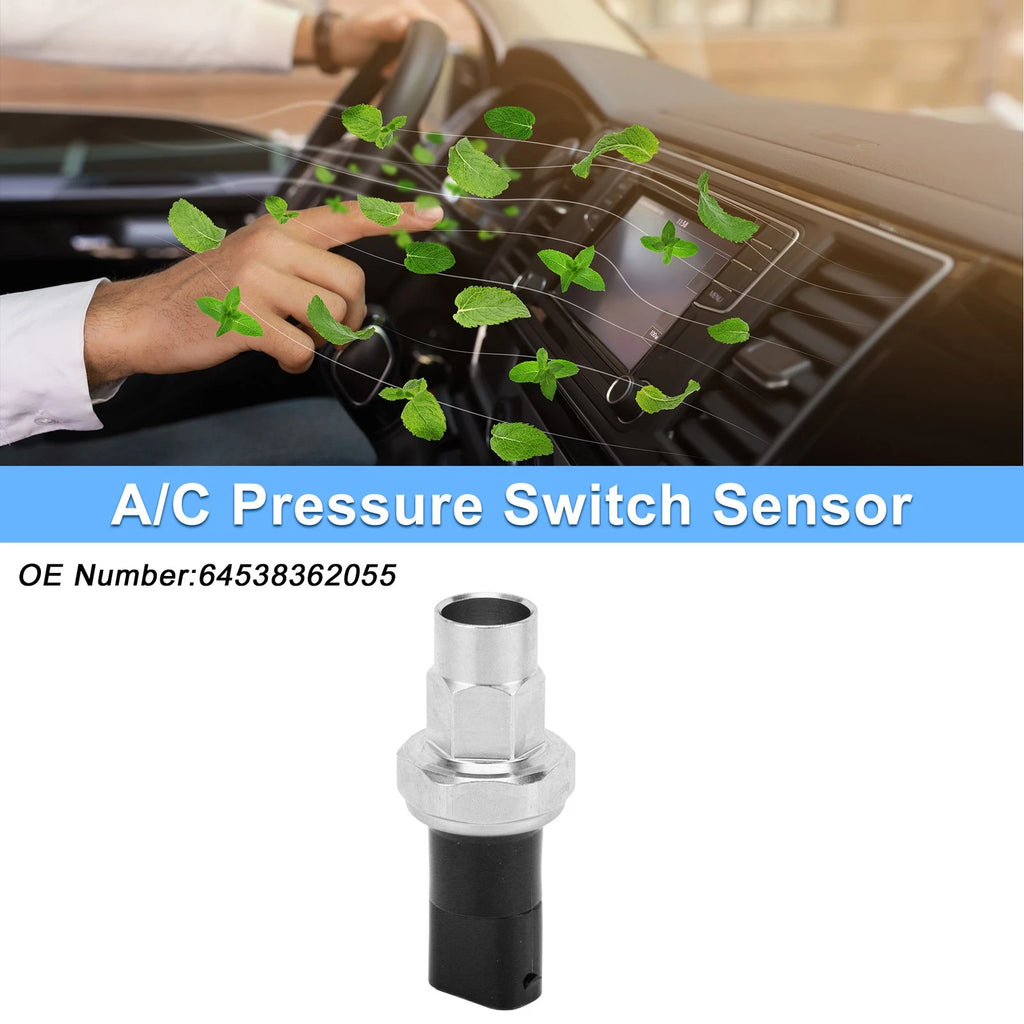 A/C Pressure Switch Sensor Replacement for BMW 318i Base 1.8L (1992–1995)