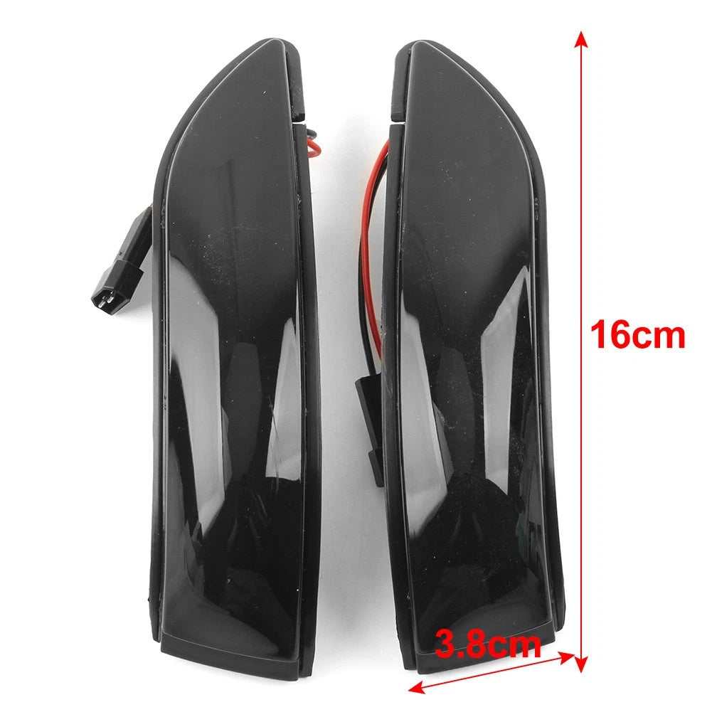 2X LED Side Wing Dynamic Rearview Mirror Turn Signal Light for Benz A Class (2004–2012)