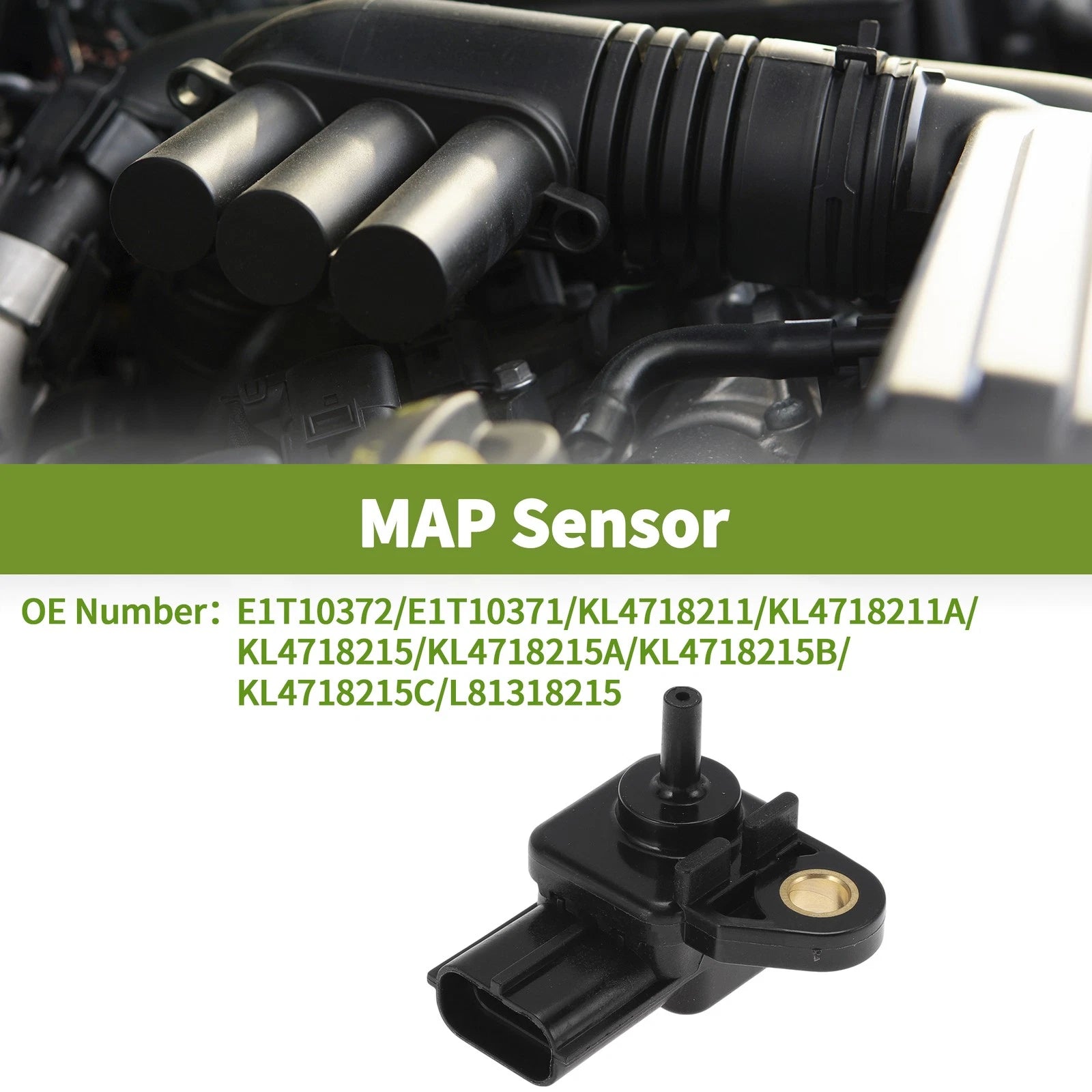 Manifold Absolute Pressure MAP Sensor Replacement for Mazda 3 (2004–2005)