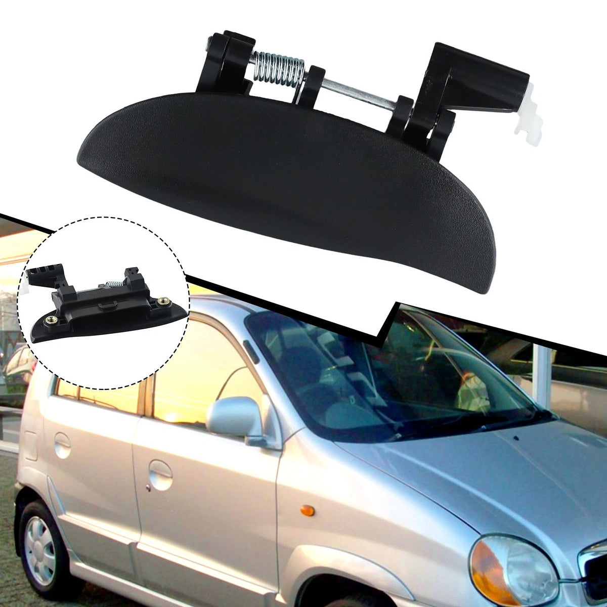 Enhanced Heat Sink Door Handle for Hyundai Atos Prime & Santro (1997–2009)