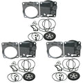 Triple Carburetor Rebuild Kit for Yamaha XL XLT 1200 GP1200R GPR1200 XL1200 XLT1200
