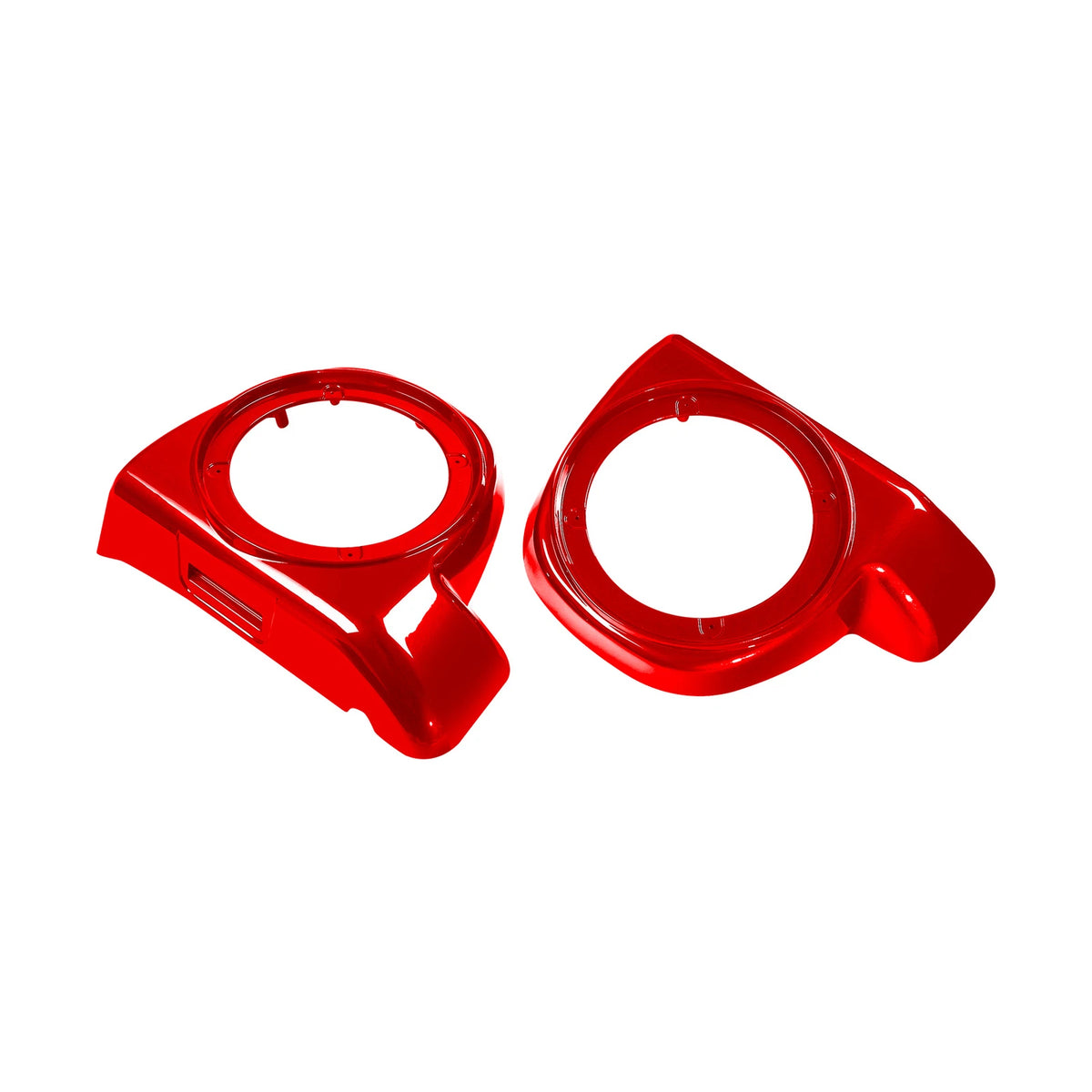 6.5" Lower Fairing Speaker Pods for Harley Street Glide (2018–2019) Wicked Red